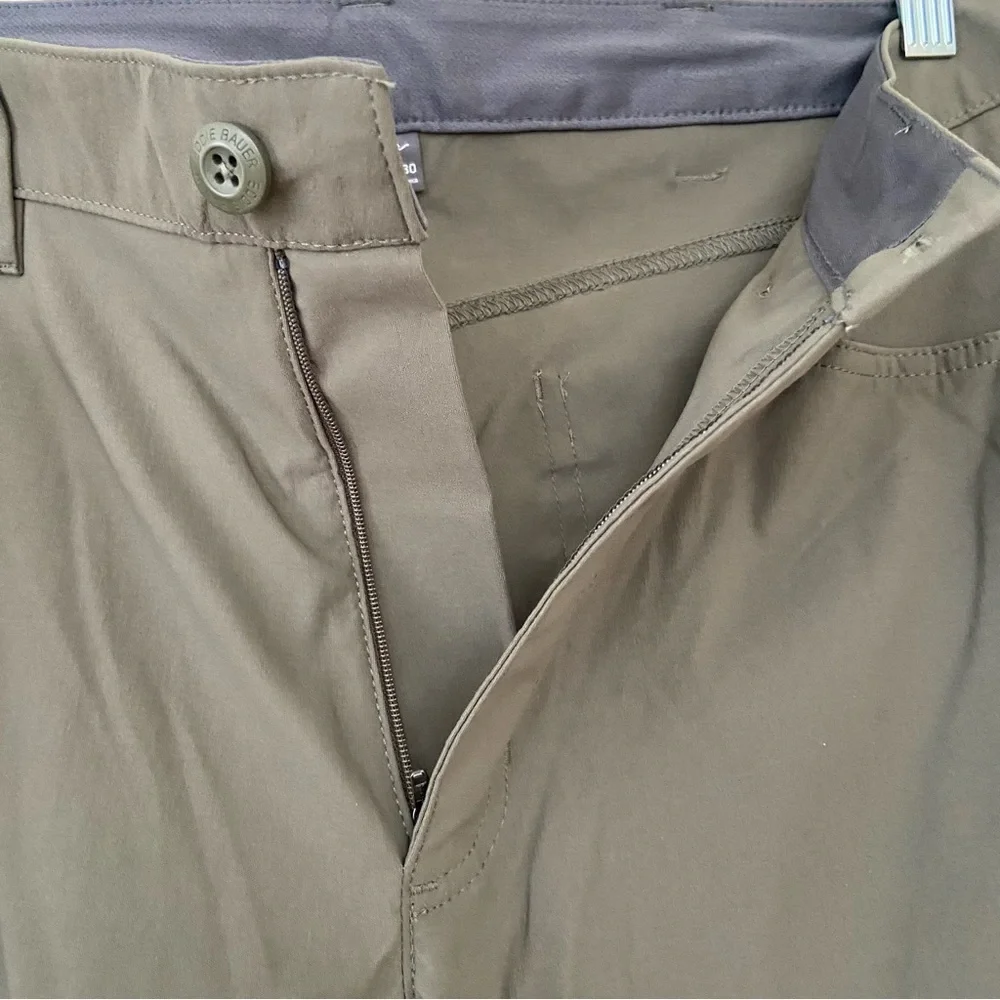Eddie Bauer Convertible Tech Pants Mens 36x30 Zip Off Hiking Trail Performance